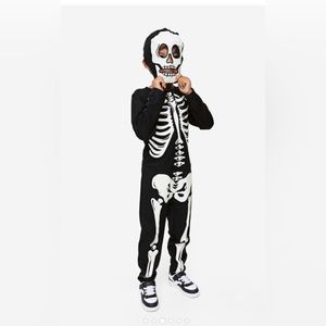H&M Skeleton Costume NWT